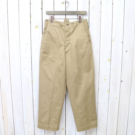 orSlow : VINTAGE FIT ARMY TROUSERS (DARK KHAKI)