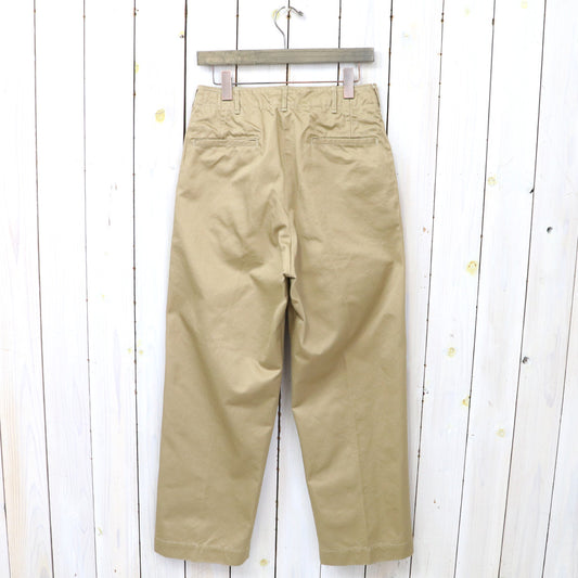 orSlow : VINTAGE FIT ARMY TROUSERS (DARK KHAKI)