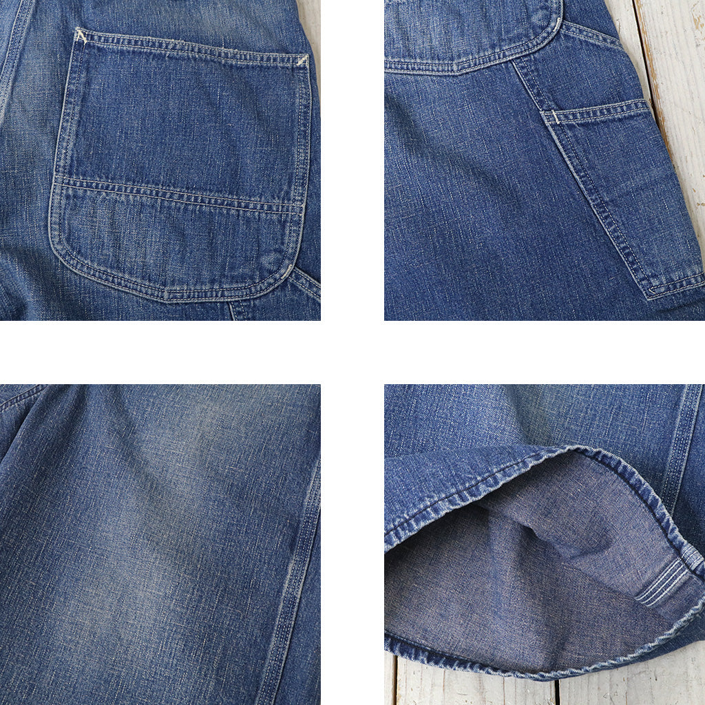 orSlow『WIDE FIT 40'S PAINTER SHORTS』(DENIM USED)