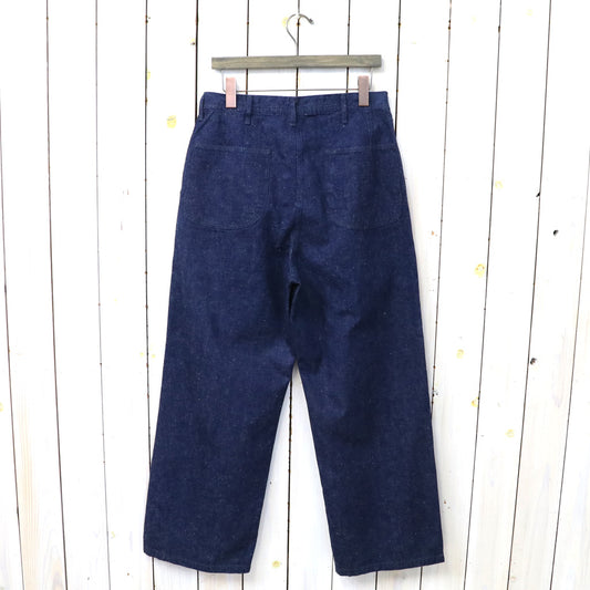 orSlow : WIDE FIT US NAVY DENIM UTILITY PANTS (ONE WASH) (01-V5130-81)