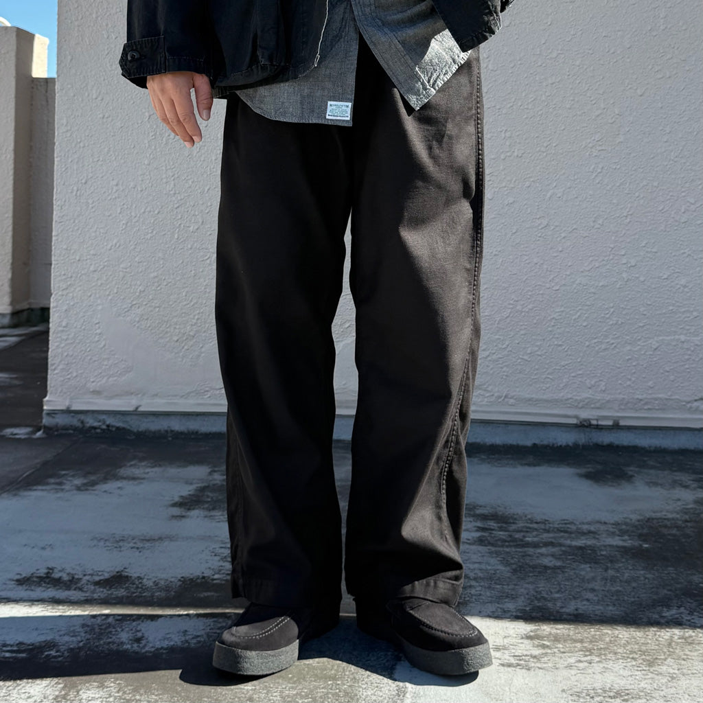 orSlow : WIDE FIT NEW YORKER (BLACK) (01-1021-R61)