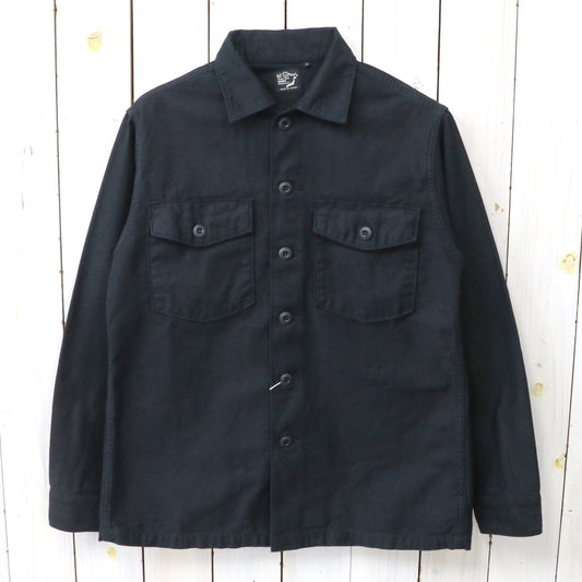 orSlow : U.S ARMY FATIGUE SHIRT (BLACK) (03-8045-J61)
