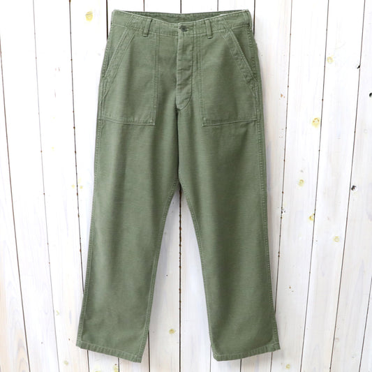 orSlow : REAL USED WASH VINTAGE FIT FATIGUE PANTS (DARK OLIVE STONE) (03-V5002-77S)