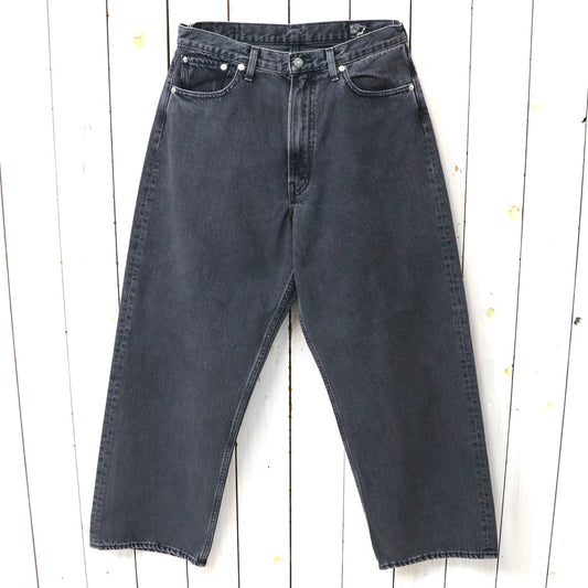 orSlow : SUPER DAD'S DENIM PANTS (BLACK DENIM STONE) (01-1100W-D61S)