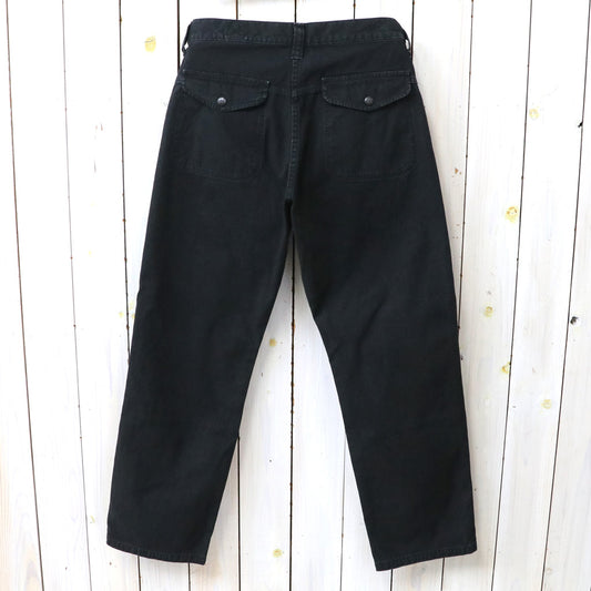orSlow : DOUBLE KNEE CANVAS WORK TROUSERS (BLACK) (01-5329-61S)