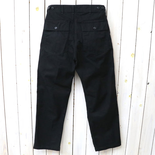 orSlow : HERRINGBONE VINTAGE FIT FATIGUE PANTS (BLACK) (03-V5002-61)