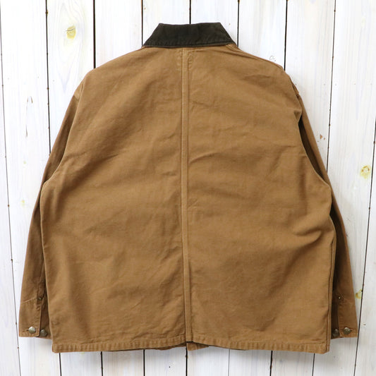 orSlow : RELAXED FIT OXFORD COVERALL (BROWN) (01-6034-53S)