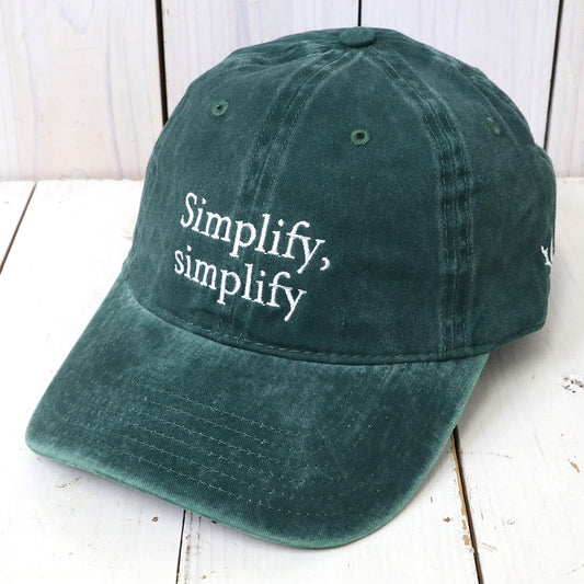 SOUTH2 WEST8 : Strap Back Cap-Simplify, simplify