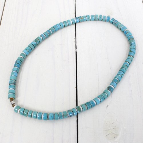 SunKu : Heishi Turquoise Necklace-SK050