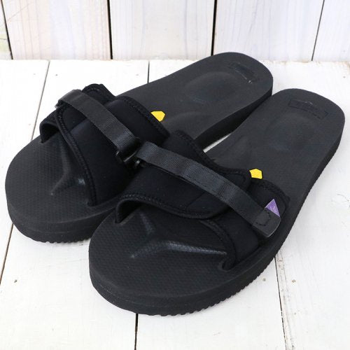 Suicoke×NEPENTHES Purple Label : Slide-In Sandal w/A-B Vibram-Neoprene (Black)