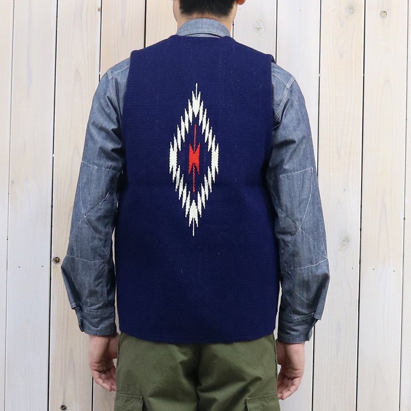 【SALE50%OFF】TRUJILLO’S『Chimayo Vest』(Navy)