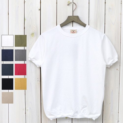 Goodwear : CREW-NECK S/S T-SHIRTS with CUFF AND HEM RIB