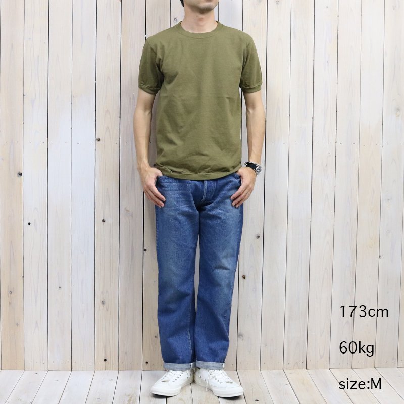 Goodwear : CREW-NECK S/S T-SHIRTS with CUFF AND HEM RIB