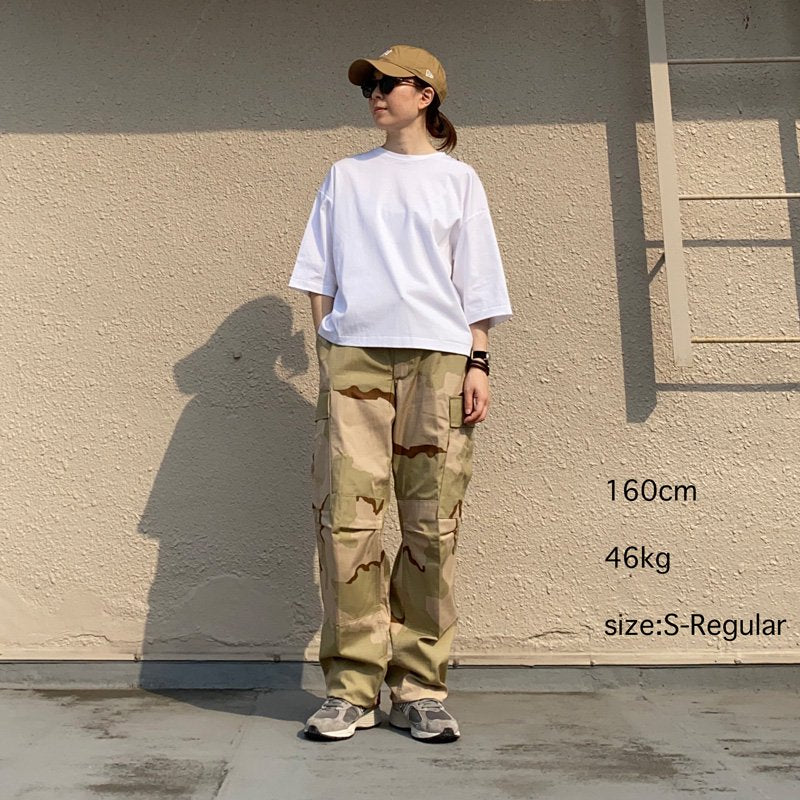 DEAD STOCK : TROUSERS DESERT CAMOUFLAGE PATTERN COMBAT 3C