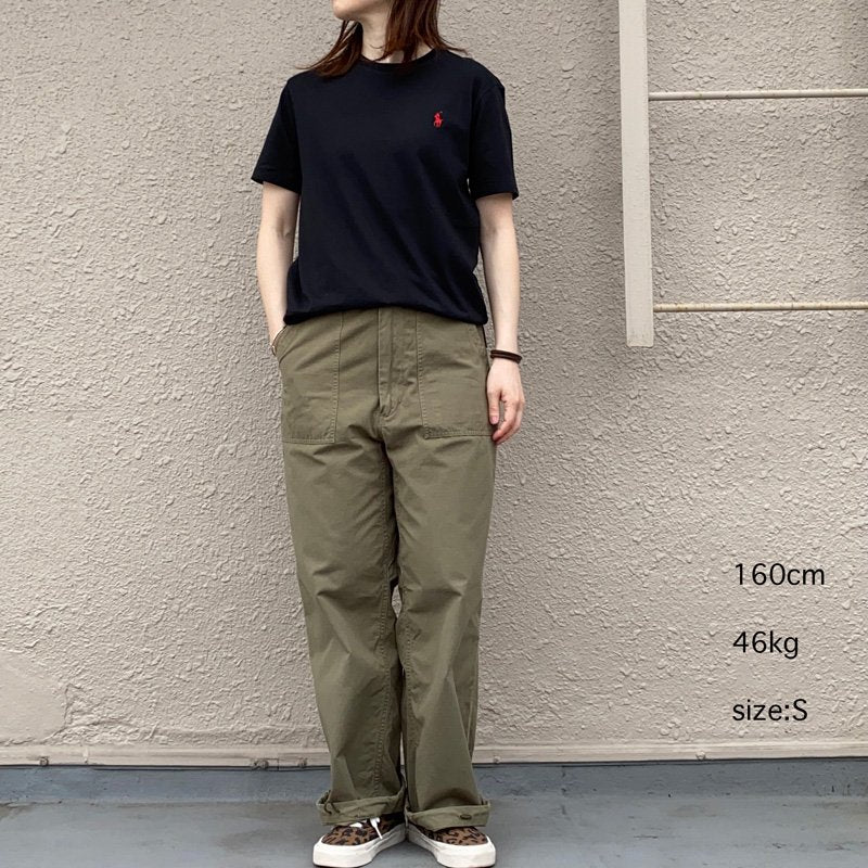 POLO RALPH LAUREN『カスタム スリム クルーネック Tシャツ』(BLACK)