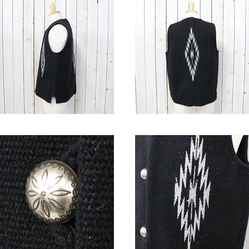 【SALE50%OFF】TRUJILLO’S『Chimayo Vest』(Black)