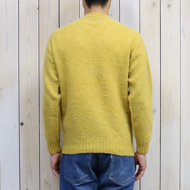 John Tulloch『SEAM FREE HEAVY BRUSH CREW NECK SADDLE SHOULDER P/O』(NUGGET)