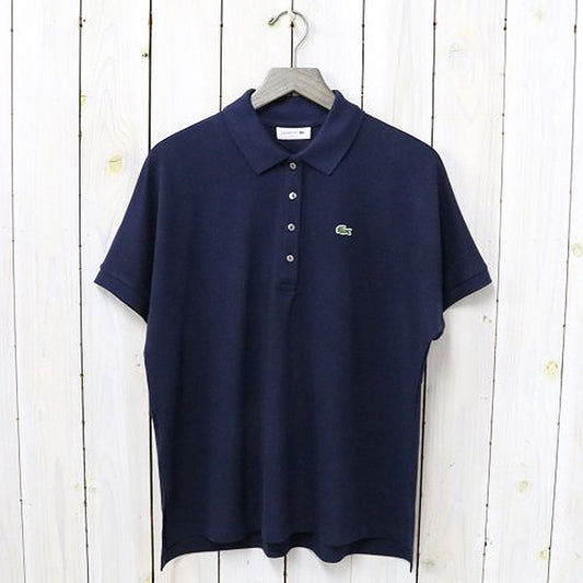 LACOSTE『ボックスシルエットポロ』(ネイビー)