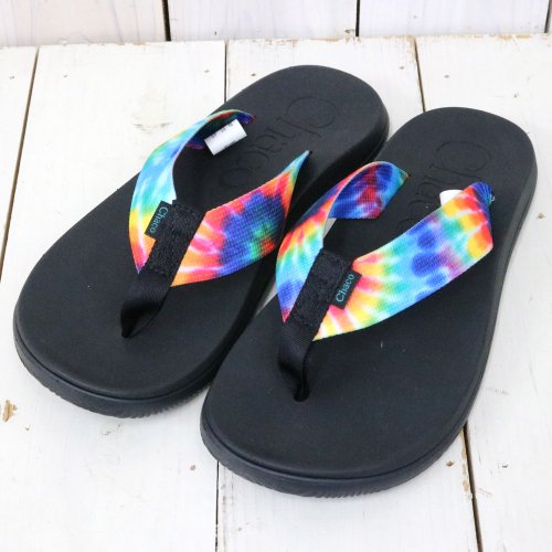 【SALE30%OFF】Chaco : W’s CHILLOS FLIP (DARK TIE DYE)