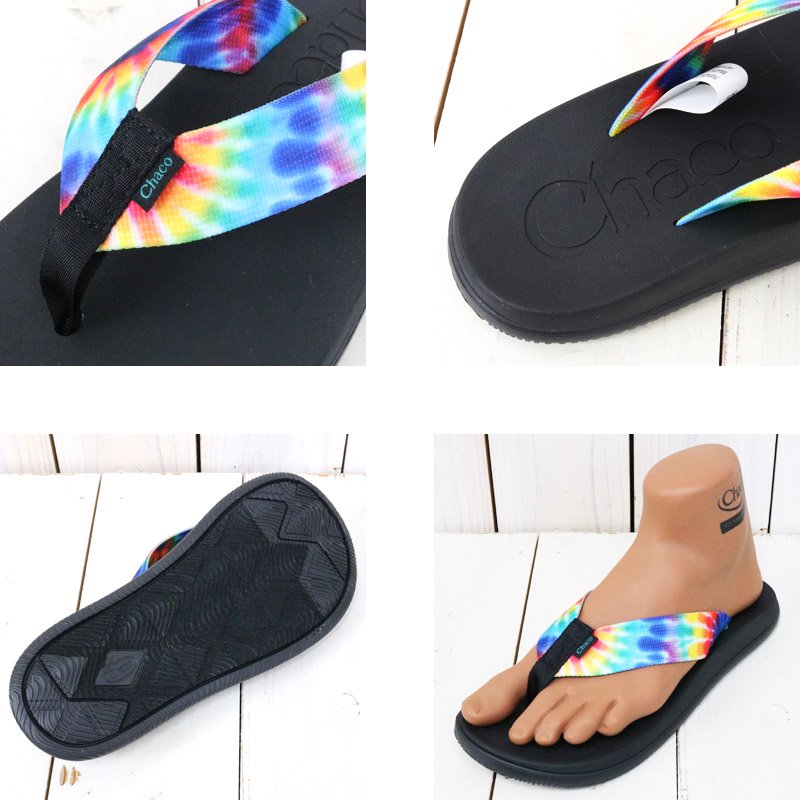 【SALE30%OFF】Chaco : W’s CHILLOS FLIP (DARK TIE DYE)