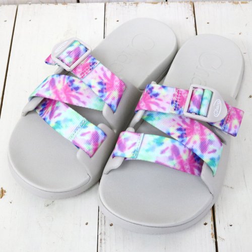 【SALE30%OFF】Chaco : W’s CHILLOS SLIDE (LIGHT TIE DYE)