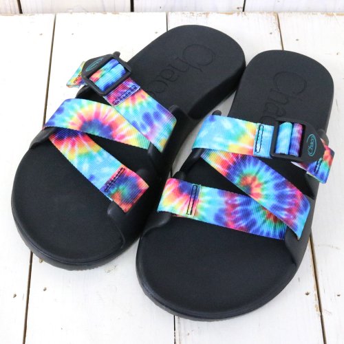 【SALE30%OFF】Chaco : CHILLOS SLIDE (DARK TIE DYE)