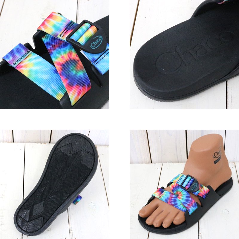 【SALE30%OFF】Chaco : CHILLOS SLIDE (DARK TIE DYE)