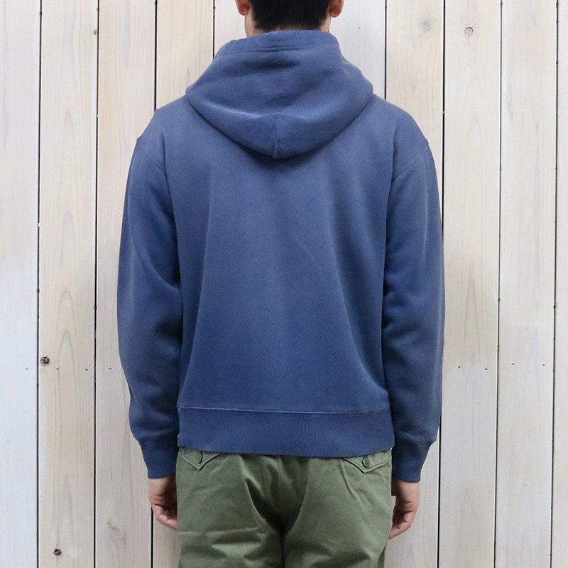Double RL : FLEECE FULL-ZIP HOODIE (ERASMUS NAVY)