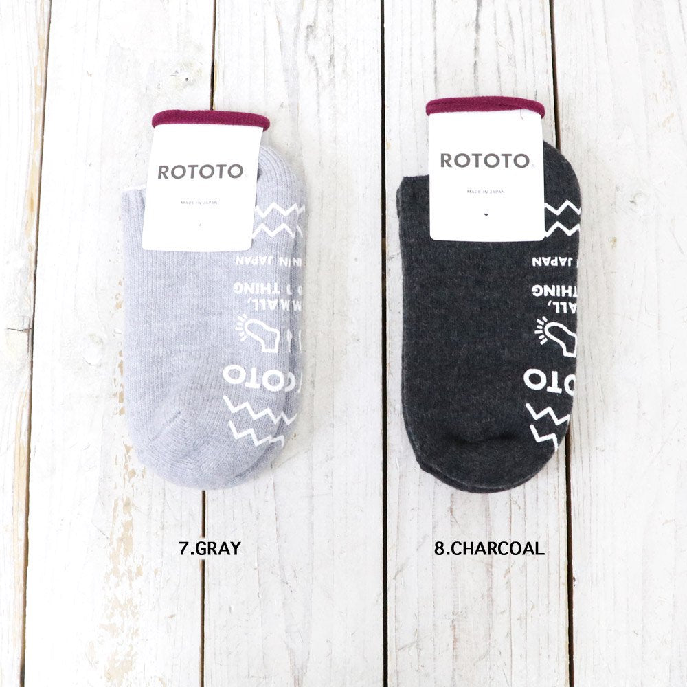 ROTOTO『PILE SOCKSLIPPER』
