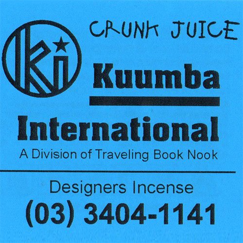 KUUMBA : incense (CRUNK JUICE)