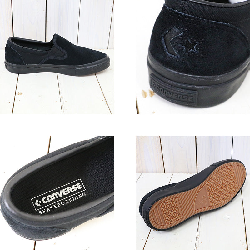 CONVERSE SKATEBOARDING『CS SLIP-ON SK』(Black Monochrome)
