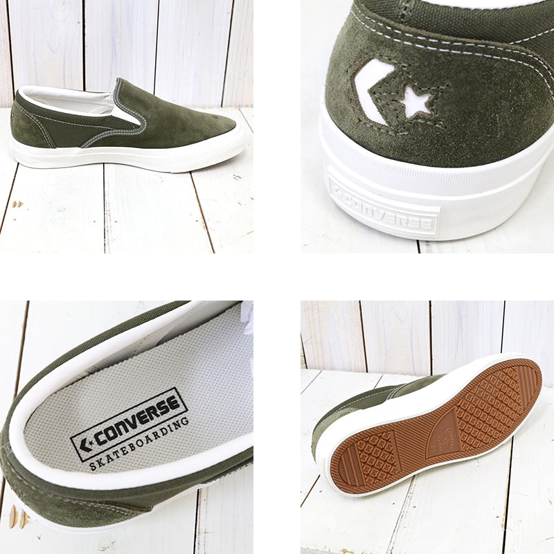 CONVERSE SKATEBOARDING『CS SLIP-ON SK』(OLIVE)