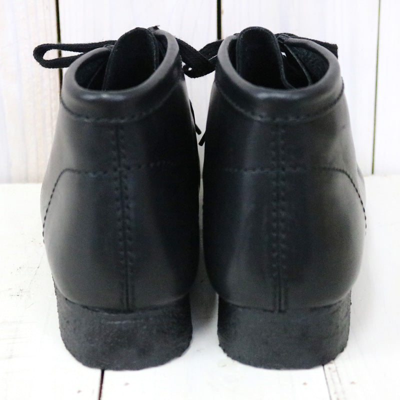 Clarks『Wallabee Boot』(Black Leather)