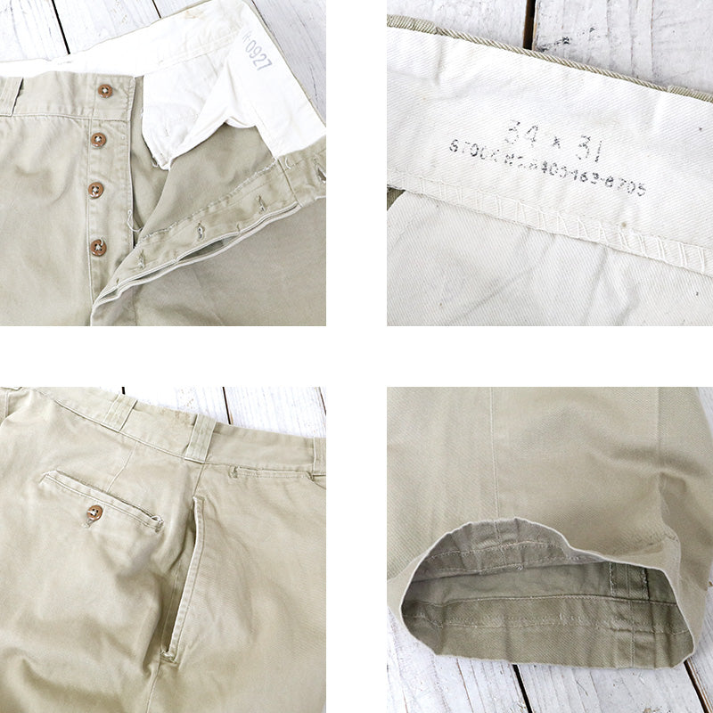 【SALE40%OFF】MILITARY USED : U.S.ARMY CHINO TROUSERS