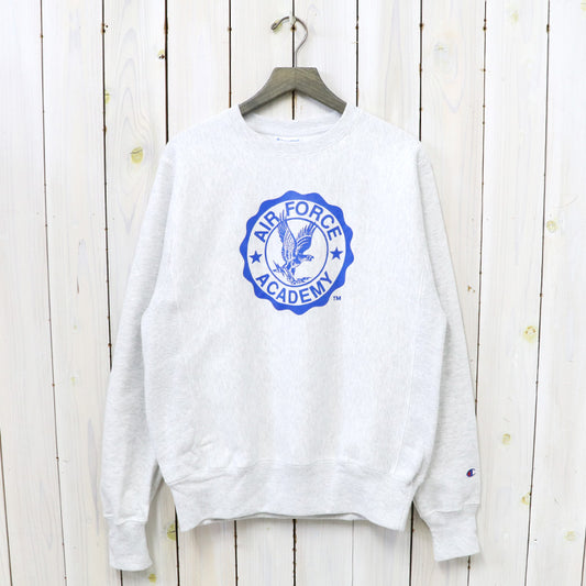Champion : AIR FORCE ACADEMY CHAMPION REVERSE WEAVE CREWNECK (ASH GREY)