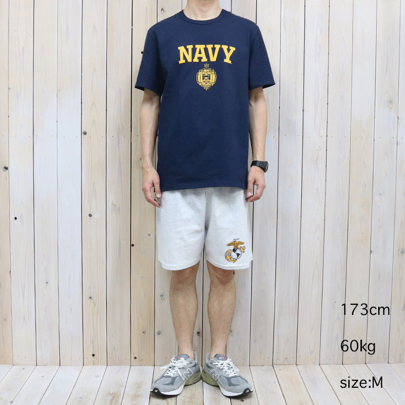 Champion : USMC EGA CHAMPION LOGO COTTON SHORT (GREY)