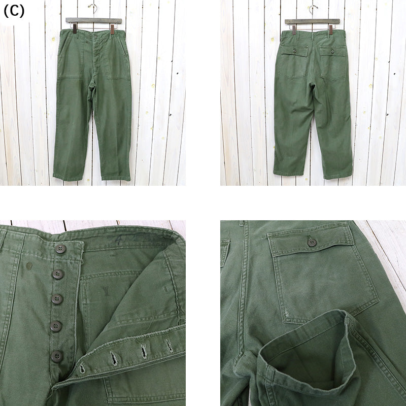 MILITARY USED : FATIGUE PANTS-1960’s (A)
