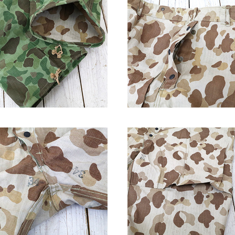 DEAD STOCK : USMC FROG SKIN CAMO HBT PANTS