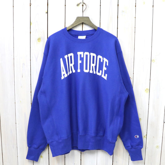 Champion : AIR FORCE FALCONS CHAMPION ARCH REVERSE WEAVE PULLOVER SWEATSHIRT (ROYAL)