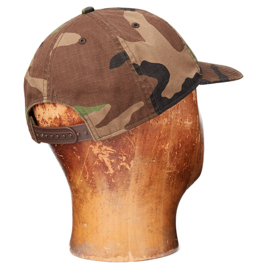 Double RL : WINGED-LOGO CAMO BALL CAP