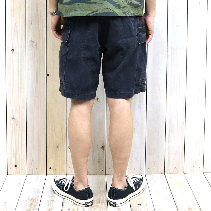 Double RL『POPLIN CARGO SHORT』(BLACK)
