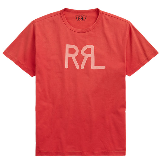 Double RL : LOGO JERSEY T-SHIRT (RED)