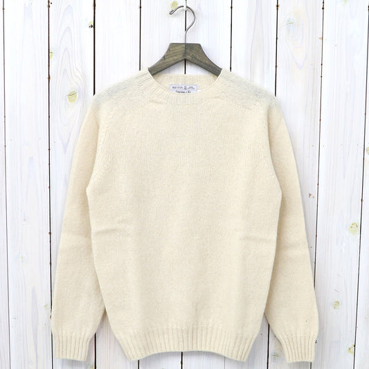 INVERALLAN『Crew Neck Sweater-Saddle』(Cream)