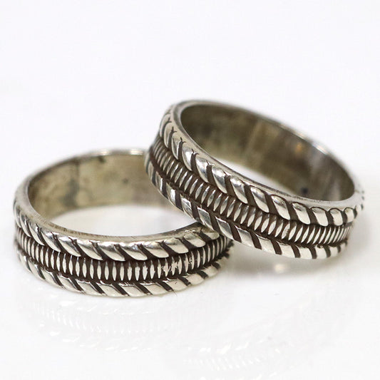 Indian Jewelry : Navajo Robert Cadman Ring Type-A
