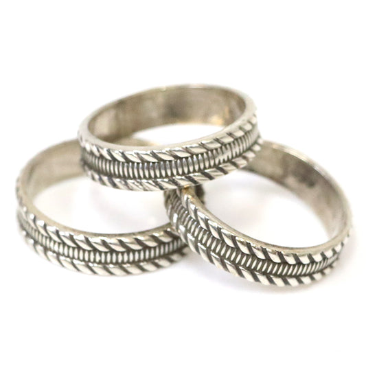 Indian Jewelry : Navajo Robert Cadman Ring Type-B