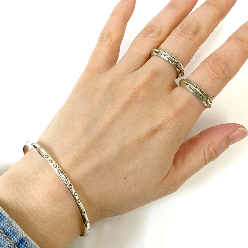 Indian Jewelry : Navajo Robert Cadman Ring Type-C