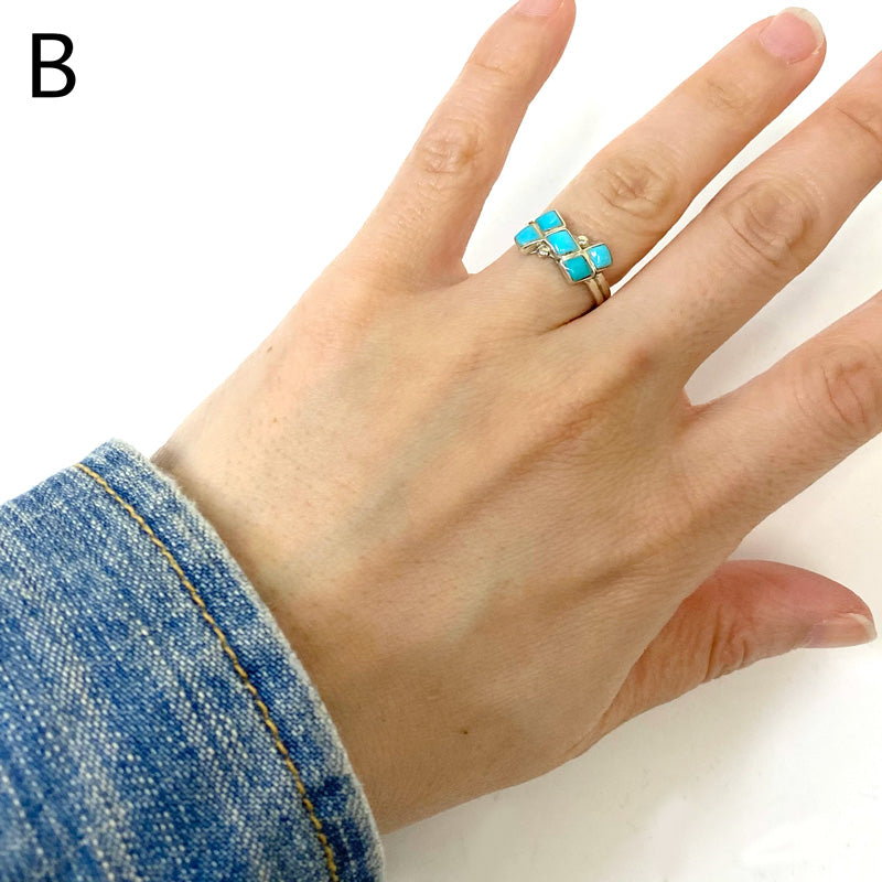 Indian Jewelry : Zuni Bonnie Leekela Ring