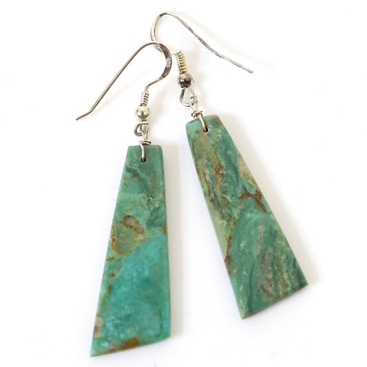 Indian Jewelry : Navajo Artisan Turquoise Pierce