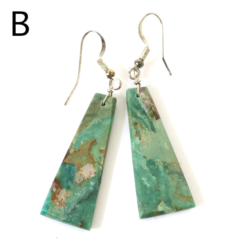 Indian Jewelry : Navajo Artisan Turquoise Pierce