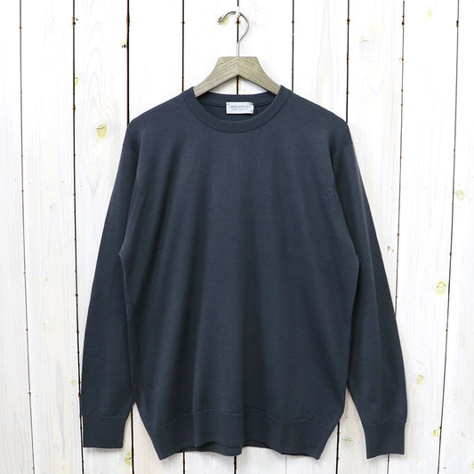 JOHN SMEDLEY『A4543(長袖クルーネック)』(SLATE GREY)